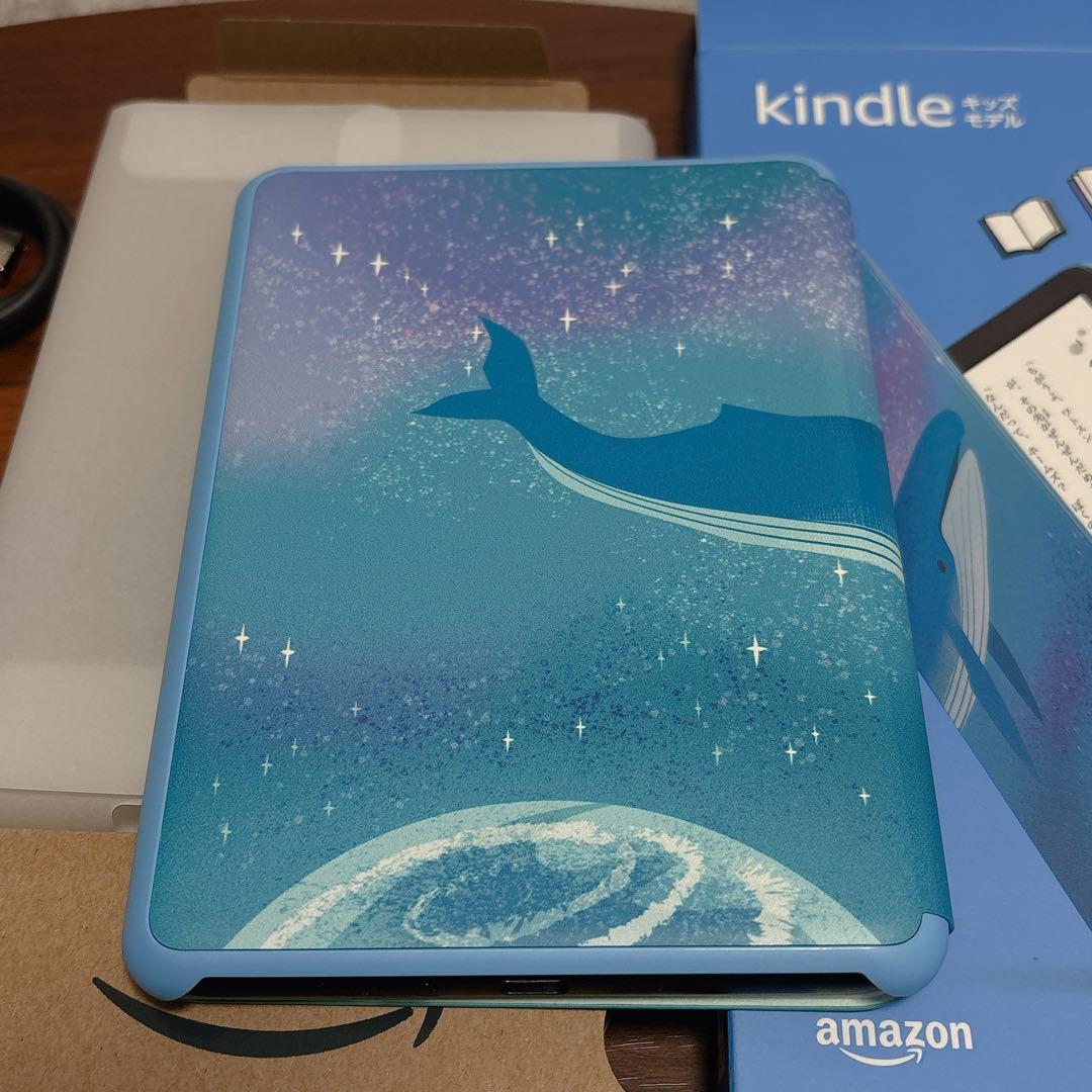 Kindle（第11世代）キッズモデル 16GB スペースホエールカバー
