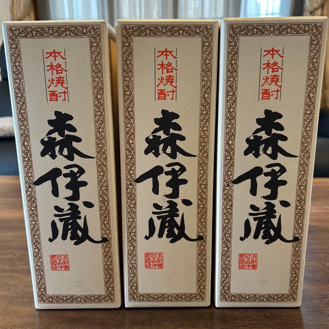 森伊蔵　720ml×3本　日本航空（JAL）機内販売品