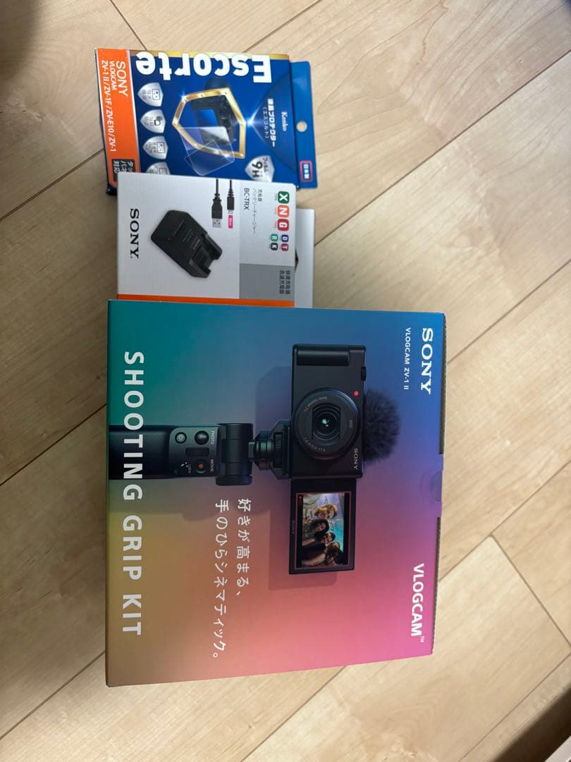 SONY VLOGCOM ZV-1 M2 シューティンググリップキット ブラック