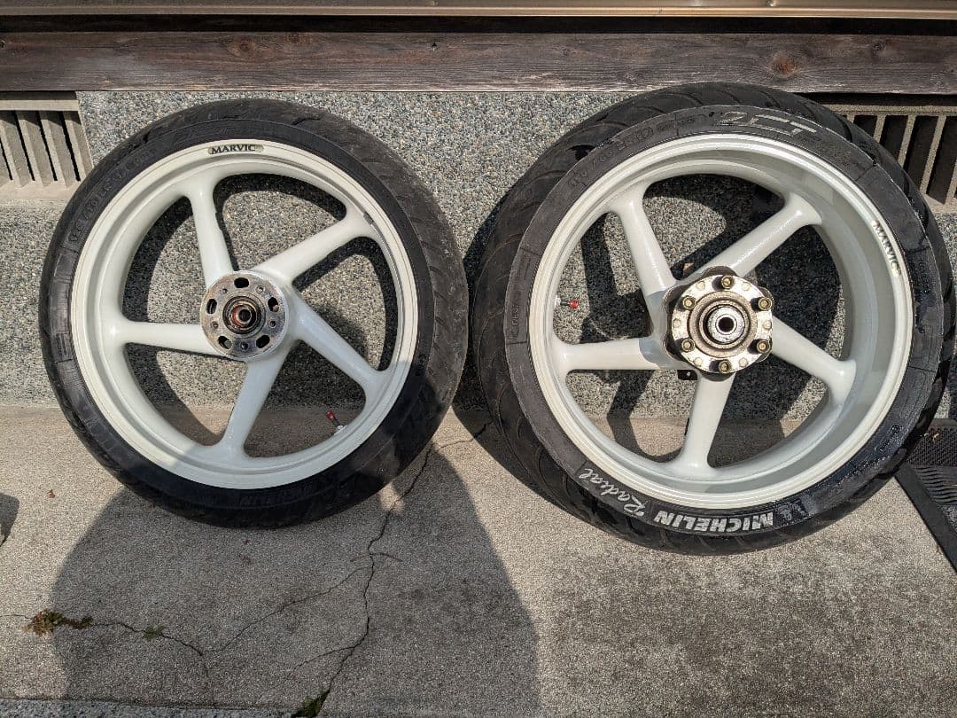 最終値下げ　gpz900r MARVIC PIUMA ホイール ポン付け