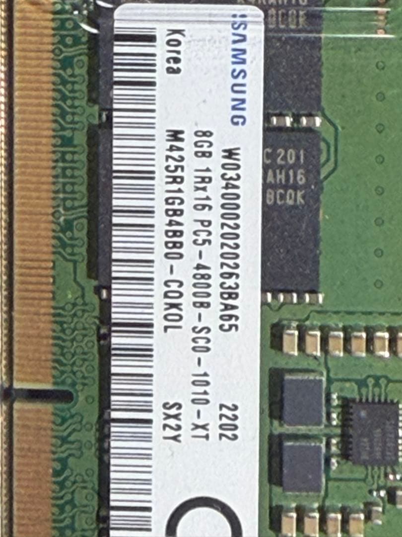 Samsung 8GB M425R1GB4BB0-CQK￼OL