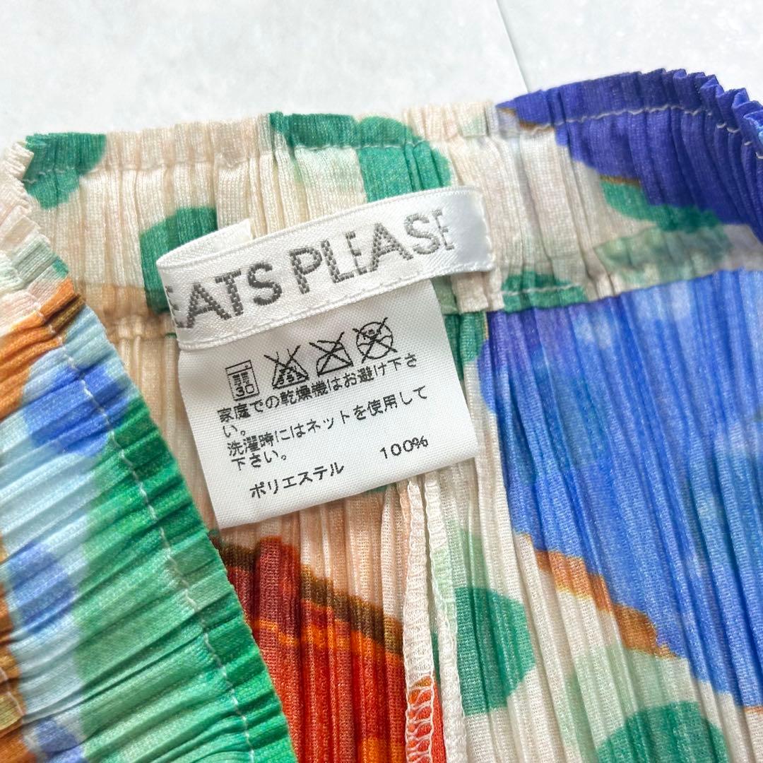 【極美品】PREATS PLEASE 総柄 プリーツパンツ サイズ5
