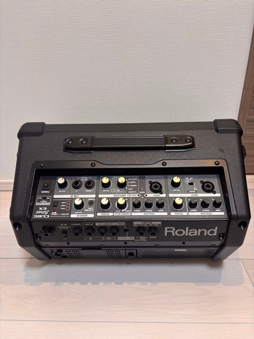 Roland CUBE STREET EX アンプ +マイク2本付き