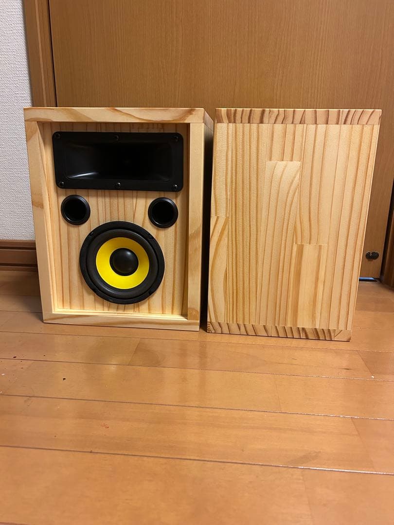 自作スピーカー ピエゾツイーター搭載2WAYバスレフ型スピーカー