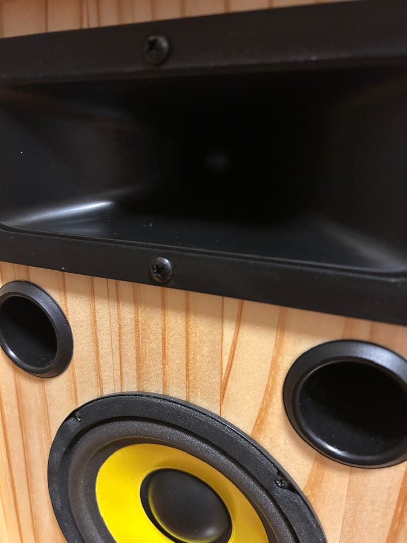 自作スピーカー ピエゾツイーター搭載2WAYバスレフ型スピーカー