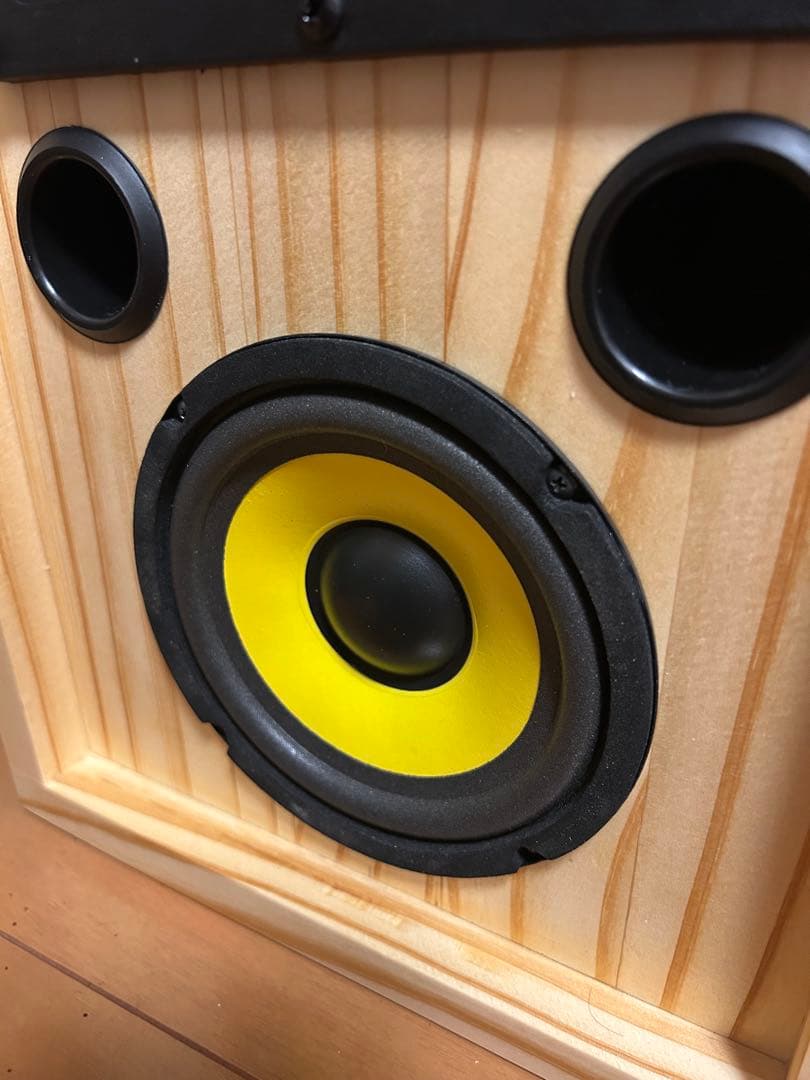 自作スピーカー ピエゾツイーター搭載2WAYバスレフ型スピーカー
