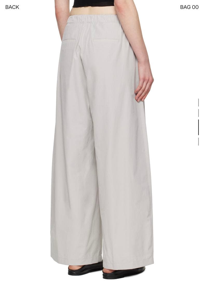 amomento three tuck banding pants アモメント