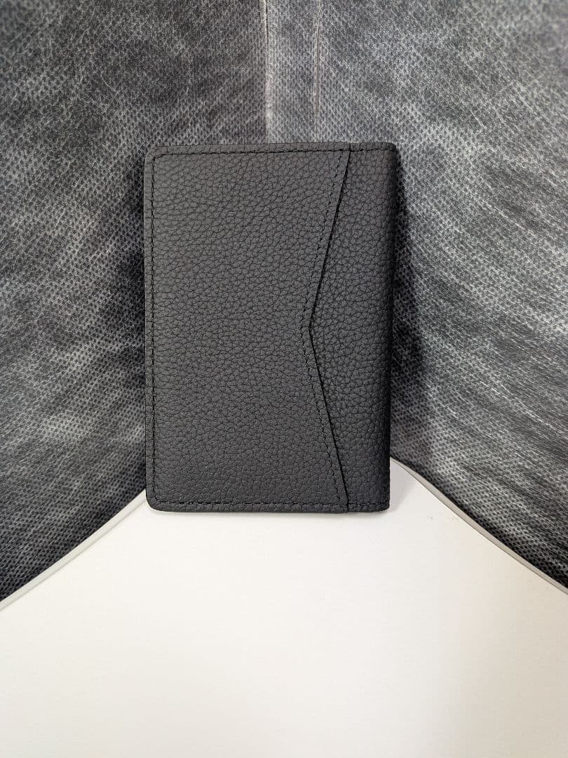 【美品】ルイヴィトン アエログラム オーガナイザー ドゥ ポッシュ 二つ折り 黒