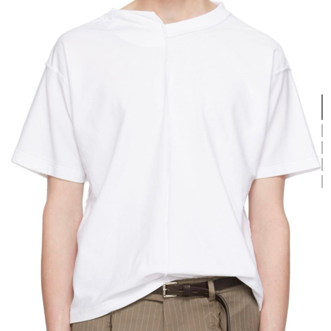 Hodakova hodakova asymmetric split tシャツ