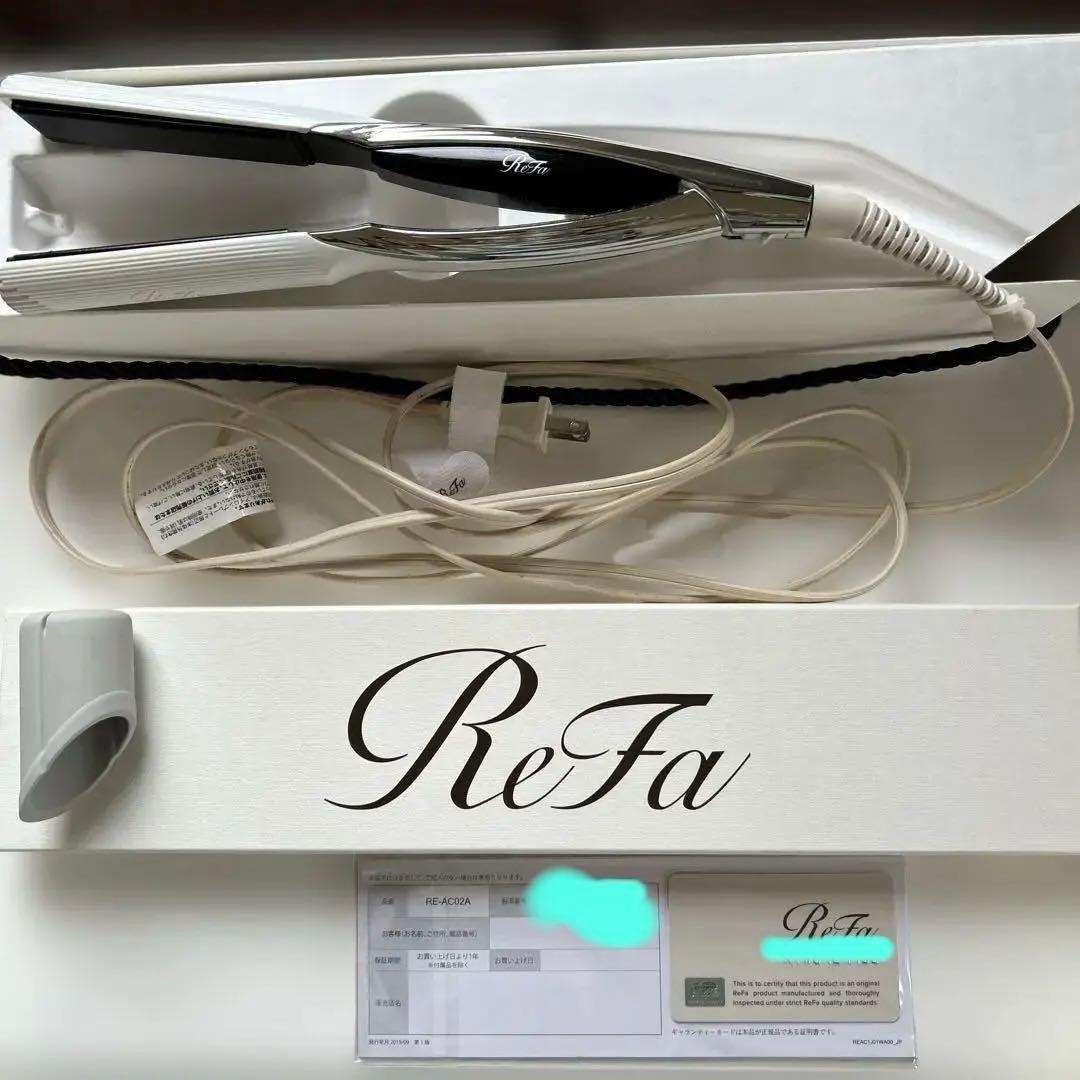 正規品 ReFa ビューティック ストレートアイロン RE-AC02A-RIW