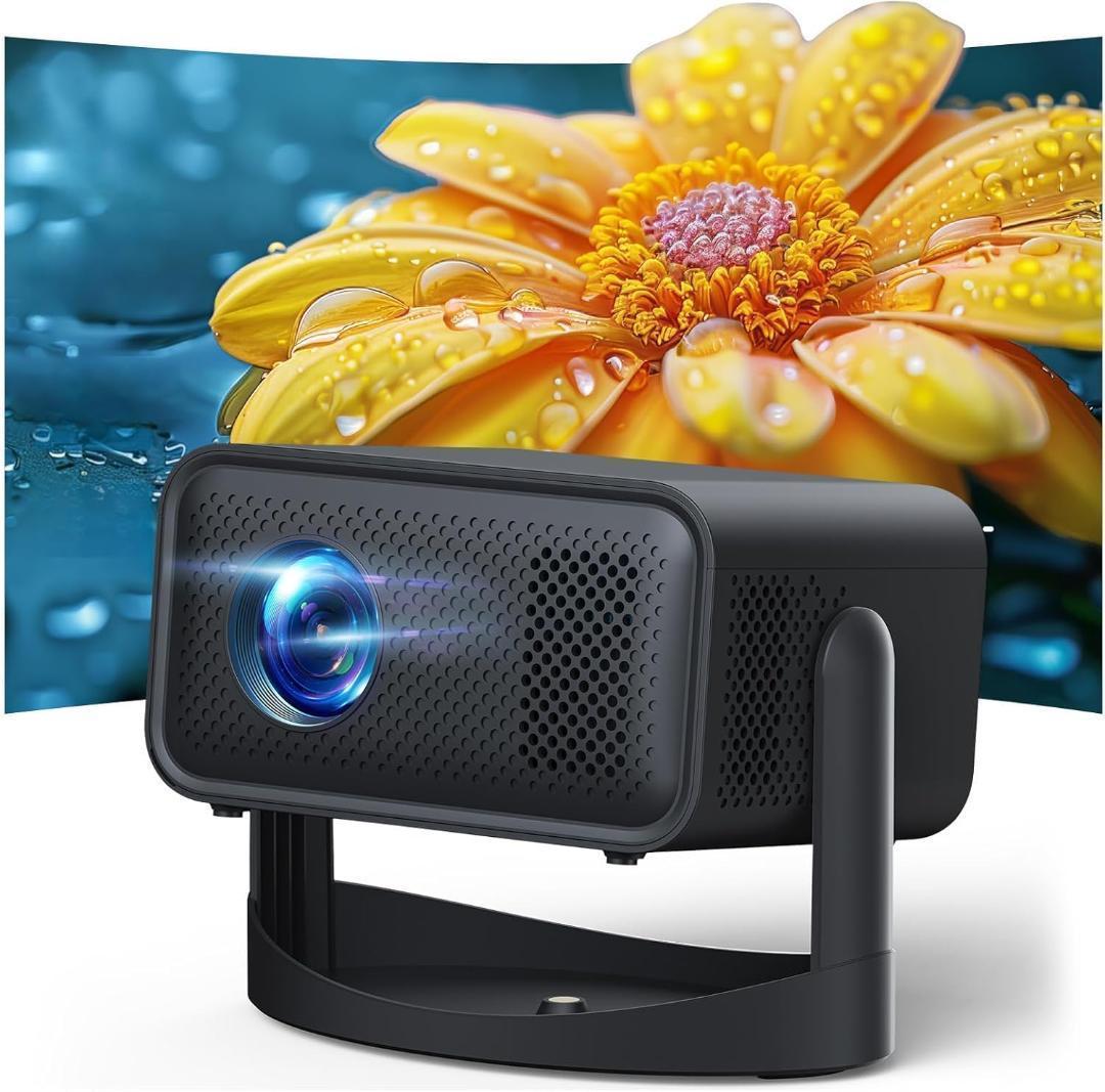 プロジェクター WiFi & Bluetooth 内蔵 自動台形補正 4K対応