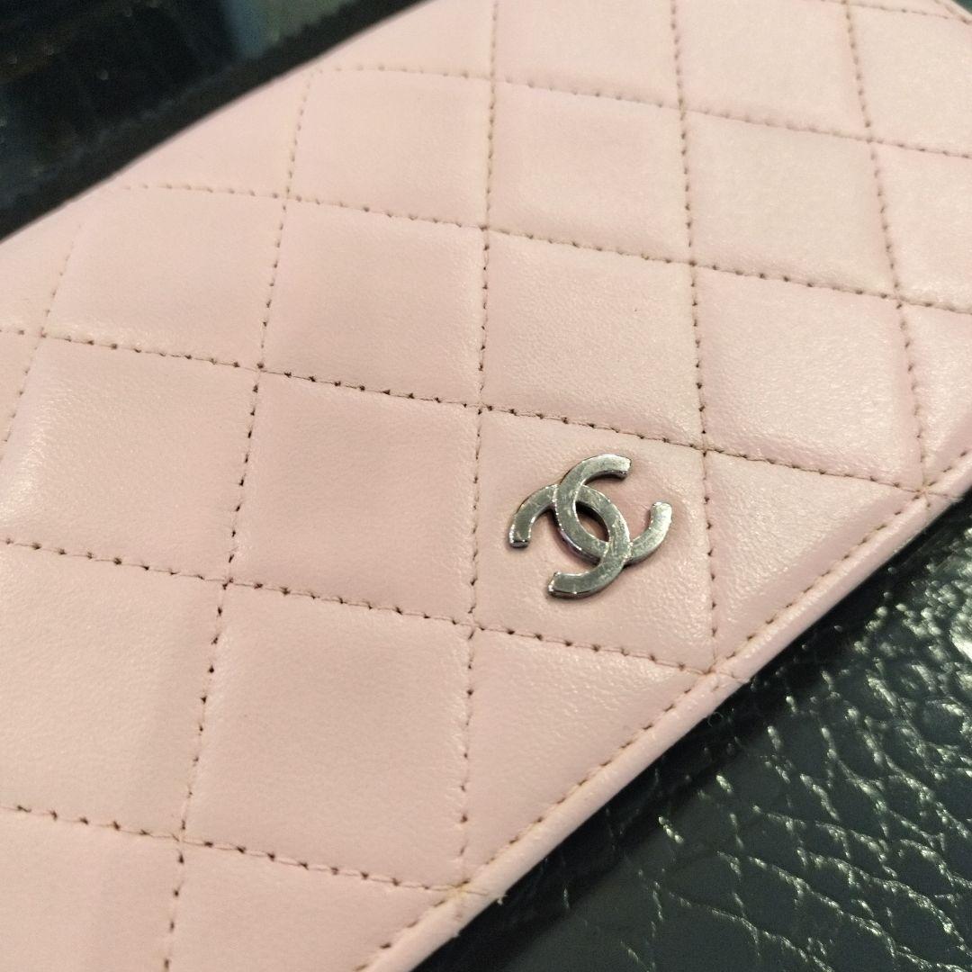 CHANEL マトラッセ 長財布 ピンク