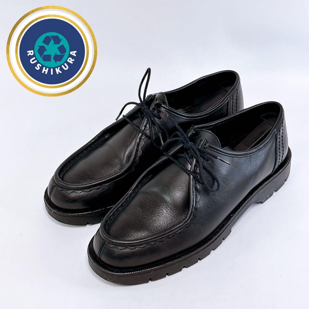 【美品】KLEMAN PADROR チロリアンシューズ 43 黒 レザー