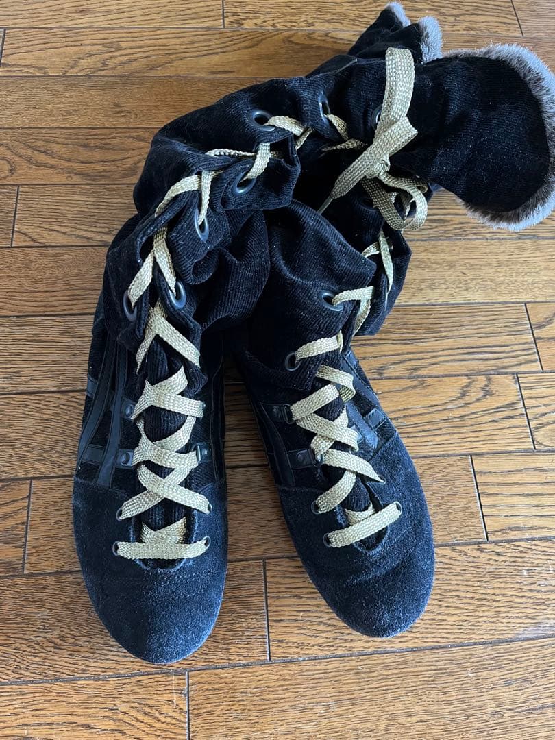 靴 Onitsuka tiger fur boots