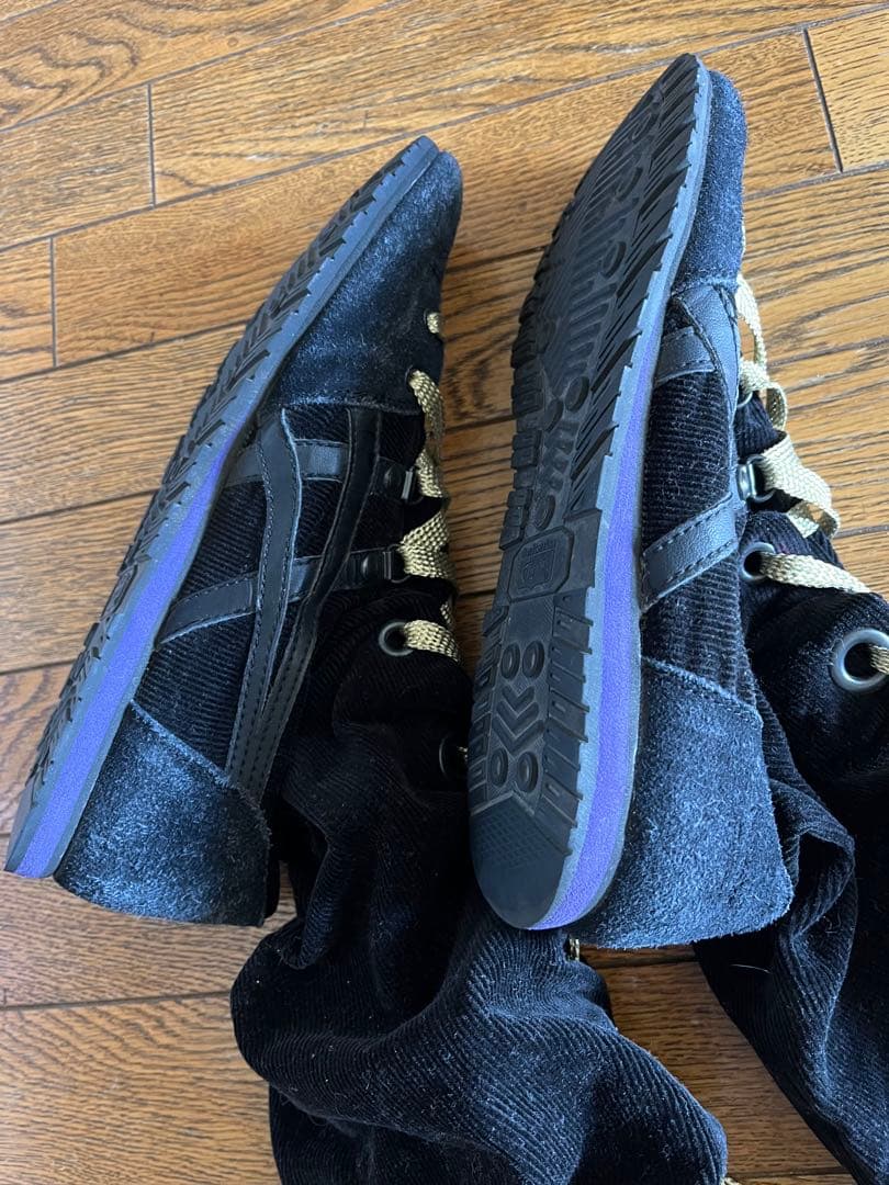 靴 Onitsuka tiger fur boots
