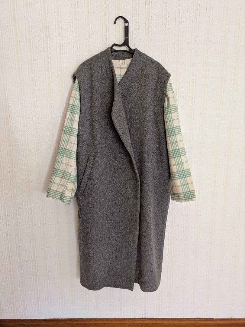 ENFOLD ウールブレンドジレ/ベスト