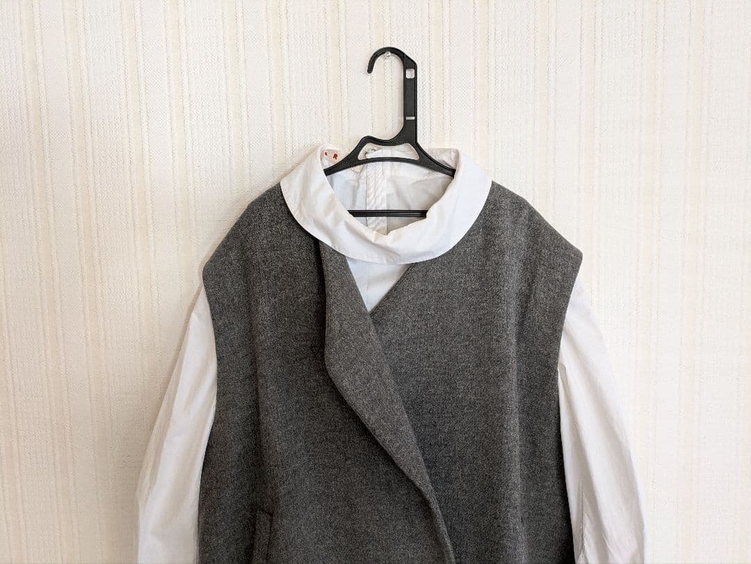 ENFOLD ウールブレンドジレ/ベスト