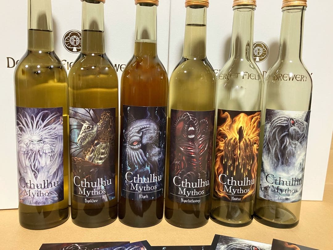 ★ミード 蜂蜜酒 クトゥルフ ミソス 4本セット ポストカード