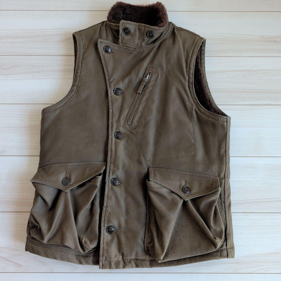 フリーホイーラーズ ウィンターアビエーターズベスト サイズ38