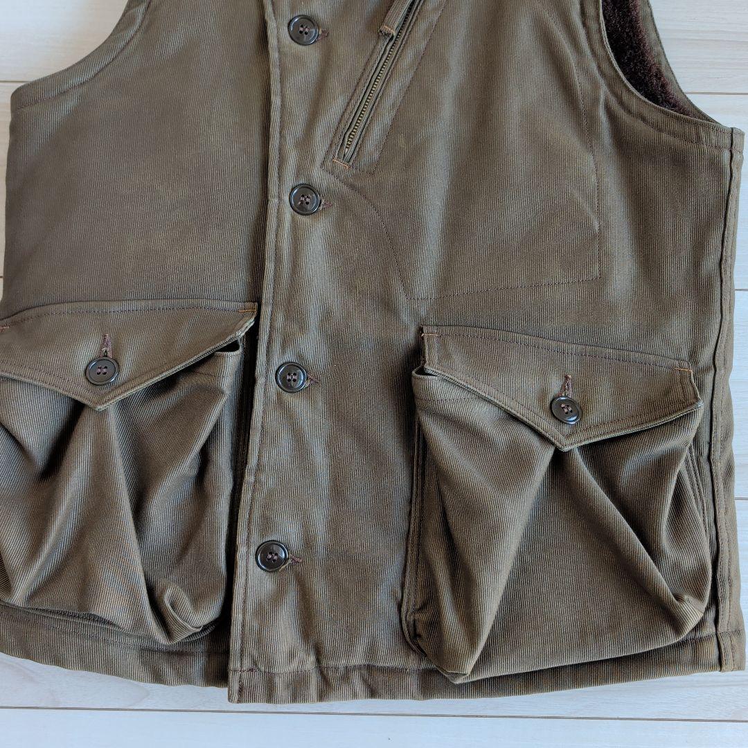 フリーホイーラーズ ウィンターアビエーターズベスト サイズ38