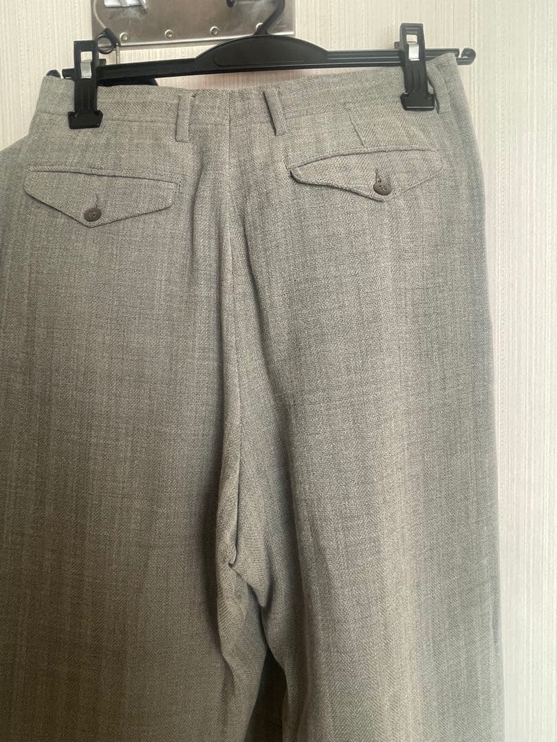 Giorgio Armani グレー ダブルブレスト セットアップスーツ　48