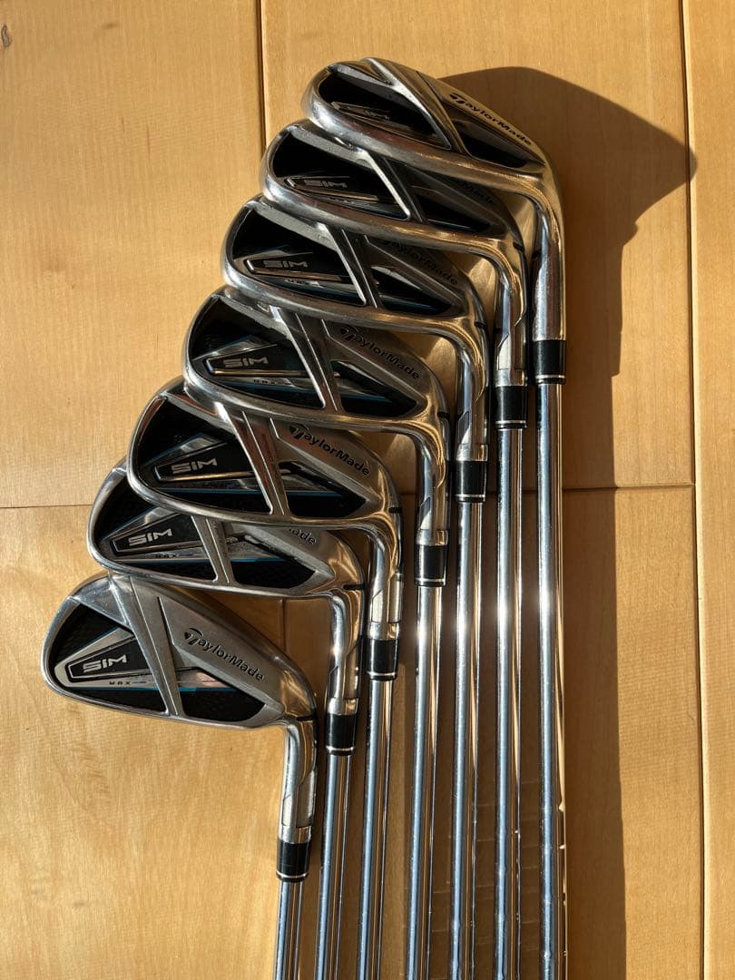 TaylorMade SIM MAX アイアンセット 7本