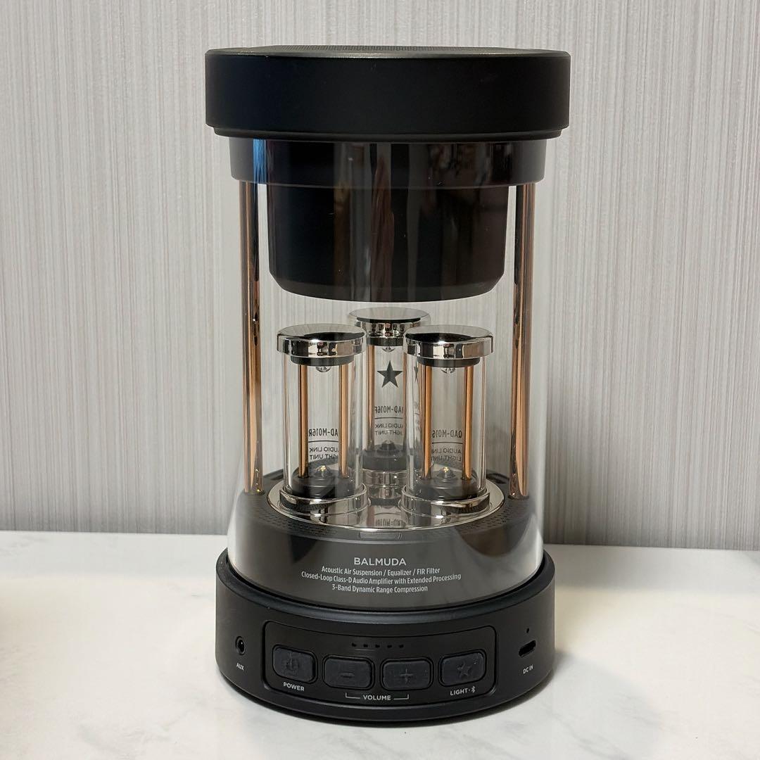 【ほぼ未使用】BALMUDA The Speaker ブラック 箱付き