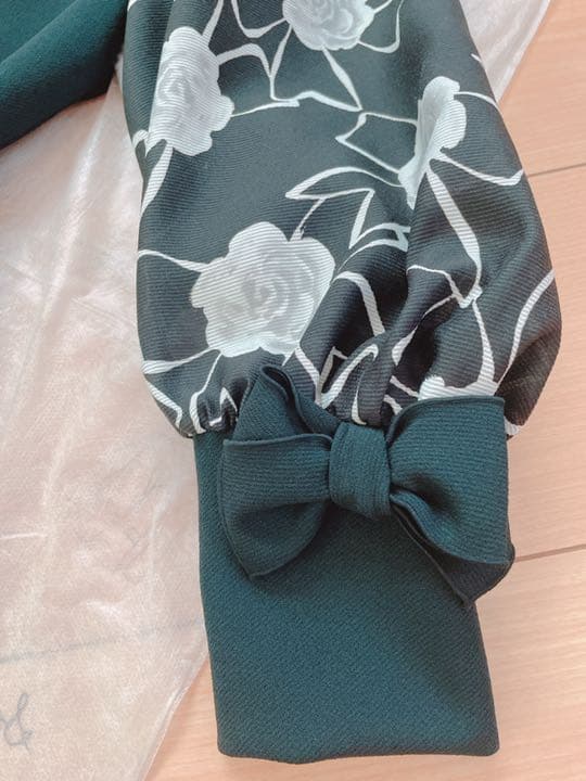 【美品】エムズグレイシー❤️インスタ掲載❤️カメリア　ドッキングワンピース　36 黒