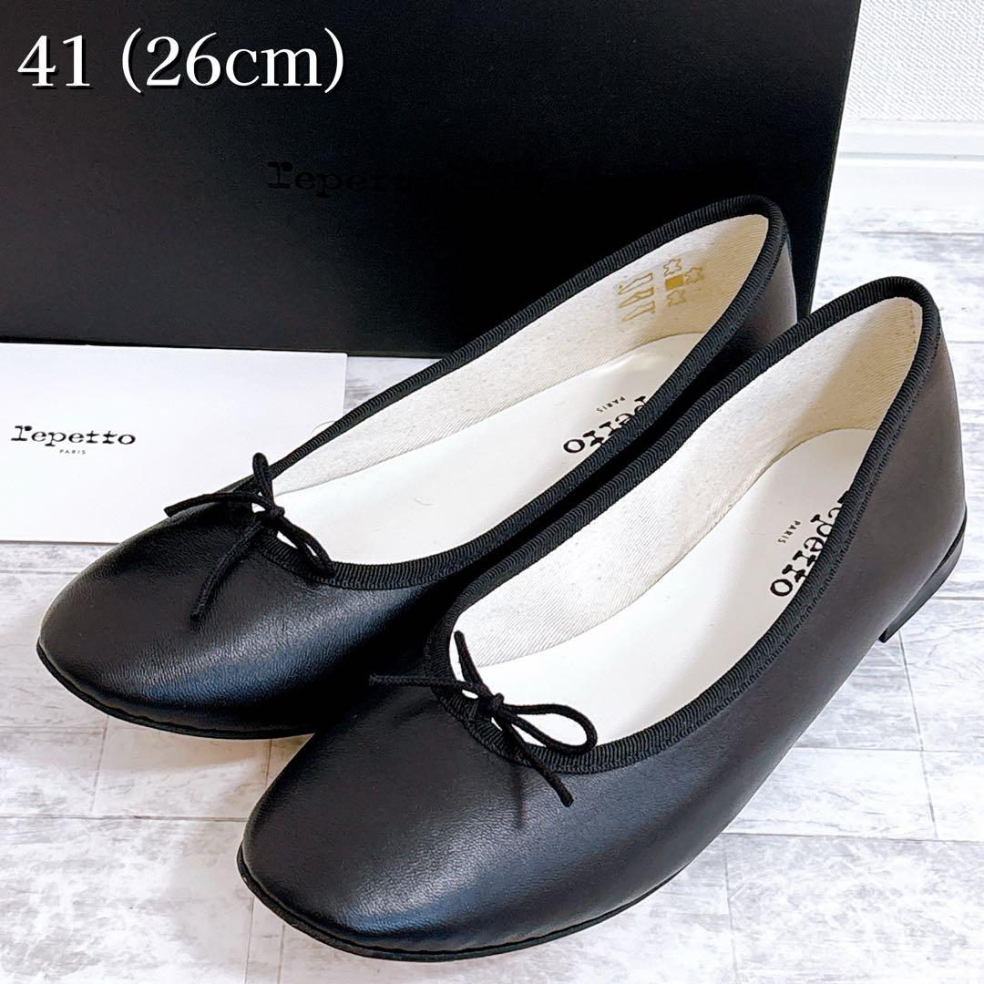 新品未使用✨reppetto レペット バレエシューズ レザー ブラック 41