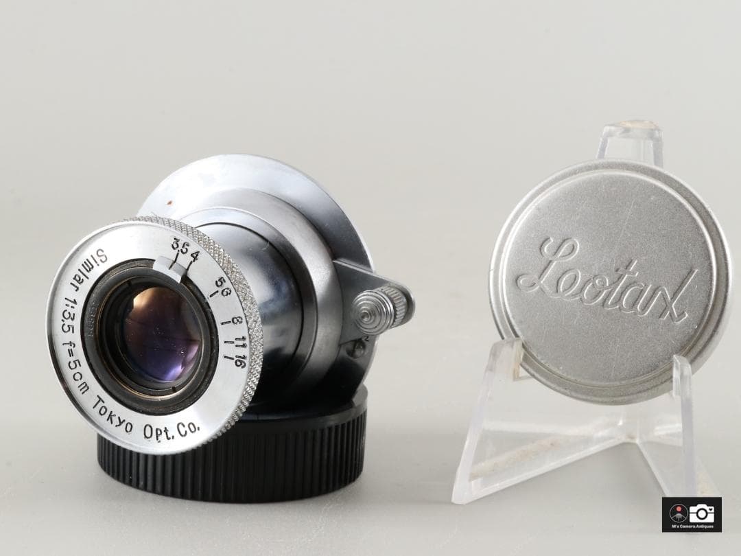 希少Tokyo Opt Simlar 5cm F/3.5 Ｌ３９レンズ整備済
