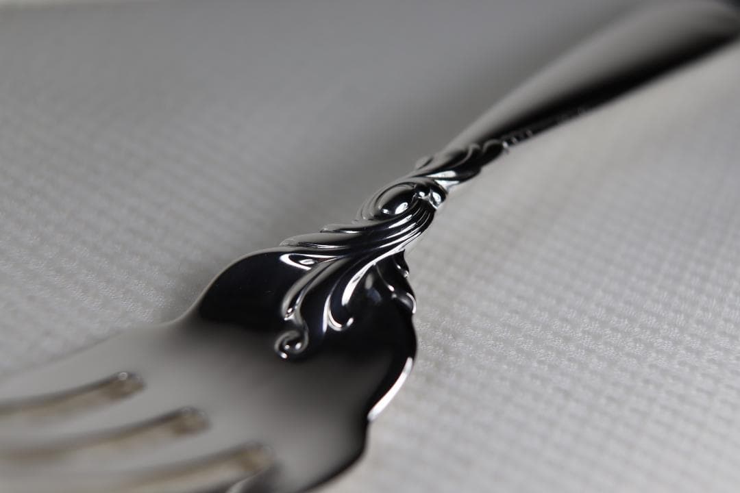 ウォレス■スターリング製サラダフォーク◆ロマンス・オブ・ザ・シー■超重量級！