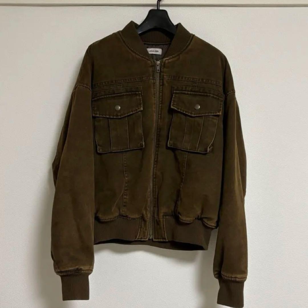 【LAGUA GEM】 COTTON POCKET ブルゾン