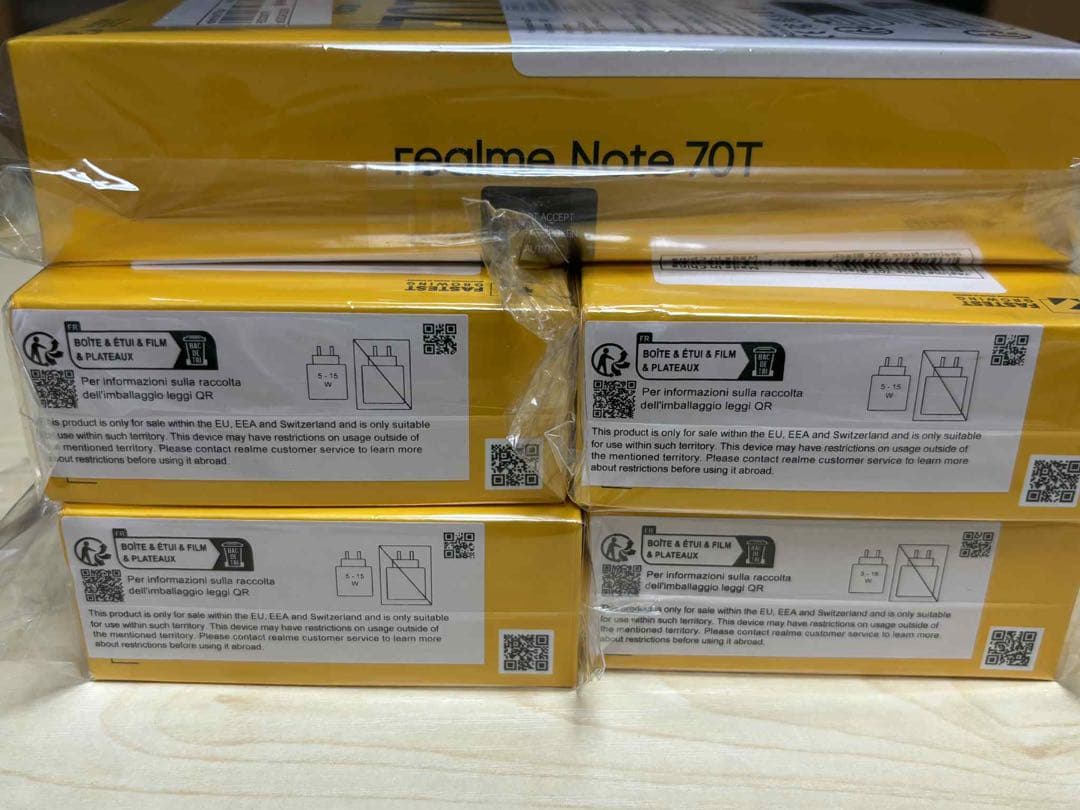 realme Note 70T 本体 RAM 4GB/128GB 3台セット