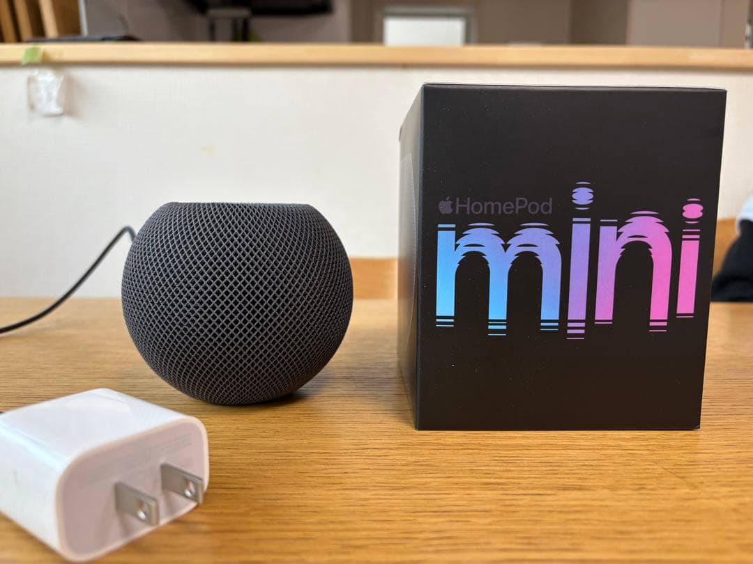 Apple アップル Podmini スマートスピーカー スペースグレイ