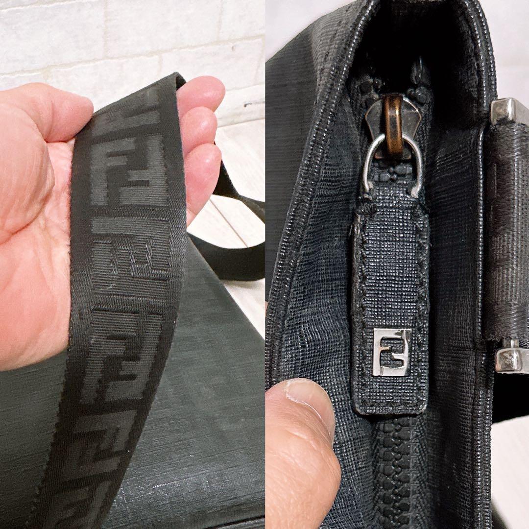 『格安』FENDI(フェンディ)ショルダーバッグ PVC ズッカ柄