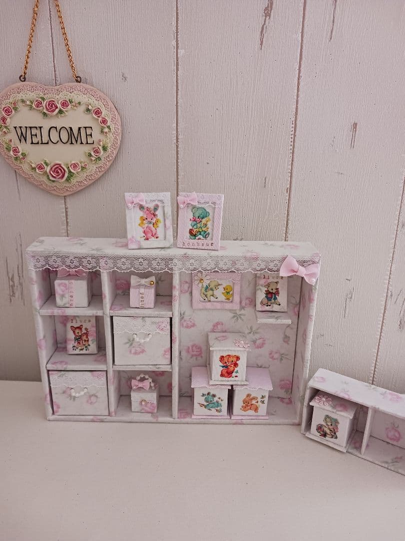 きき様＊kyo＊ハンドメイド＊レトロ花柄＊ミニチュア インテリア他