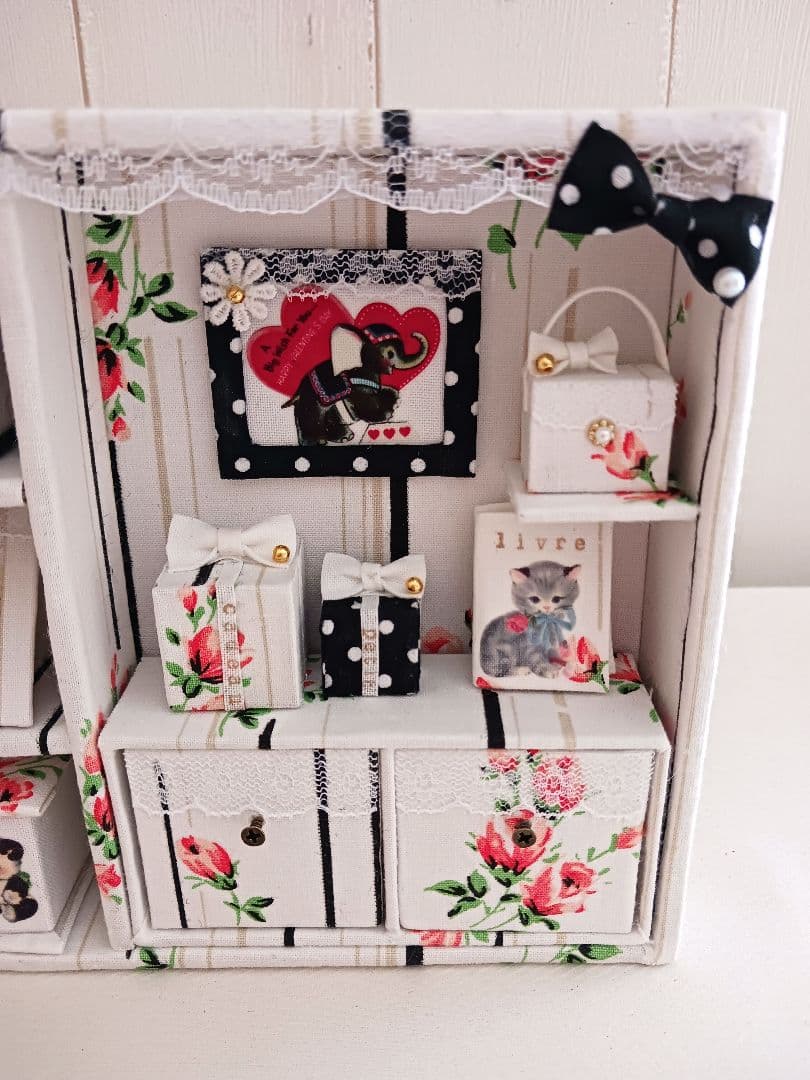 きき様＊kyo＊ハンドメイド＊レトロ花柄＊ミニチュア インテリア他