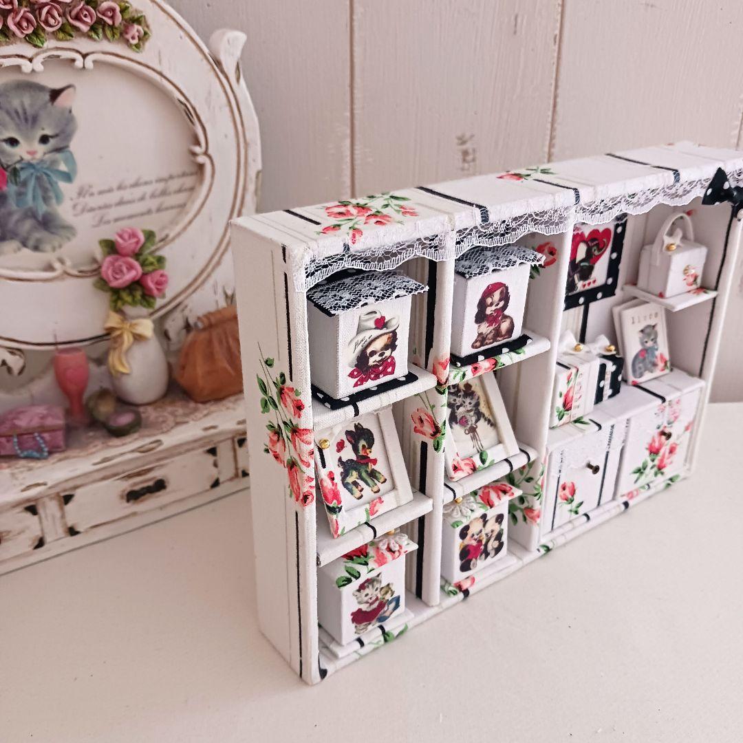 きき様＊kyo＊ハンドメイド＊レトロ花柄＊ミニチュア インテリア他