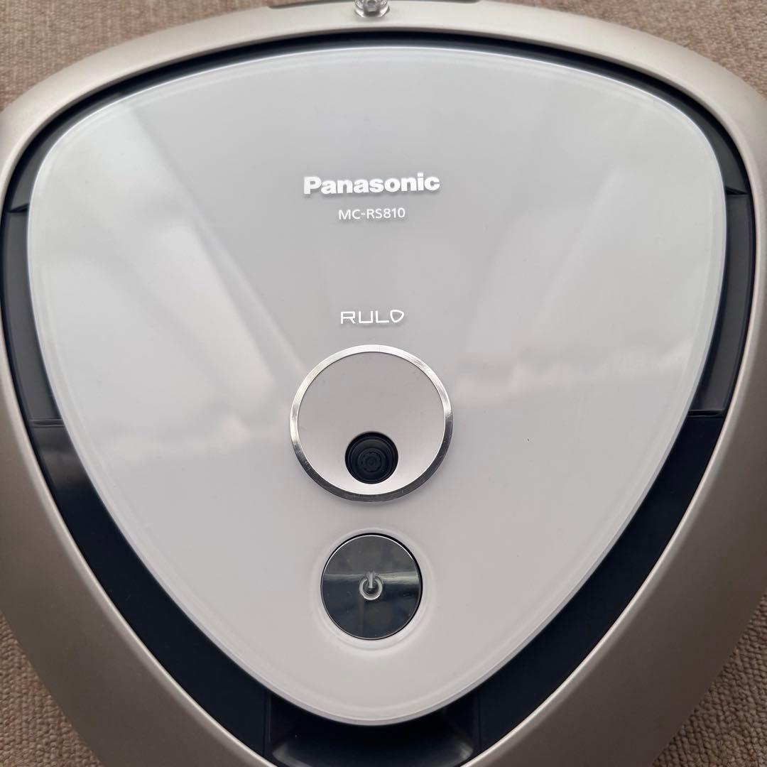 w*8様 【送料無料】パナソニック ロボット掃除機 MC-RS810 ホワイト
