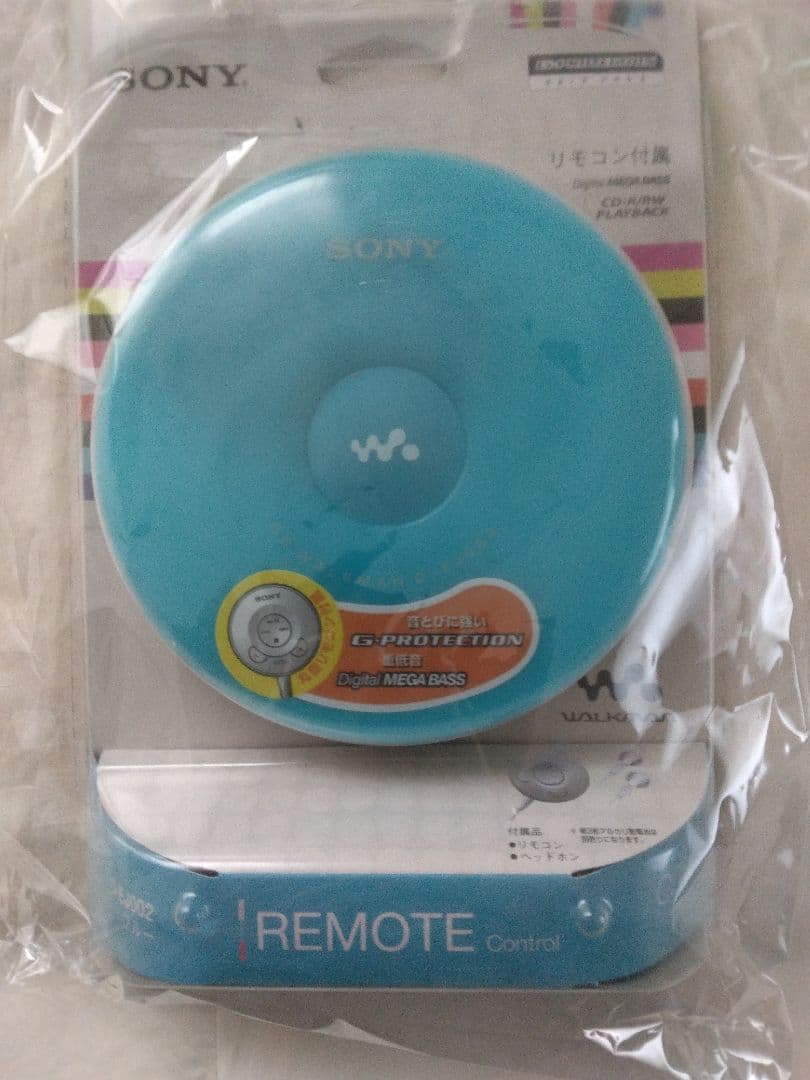 SONY D-EJ002 CDプレーヤー 青