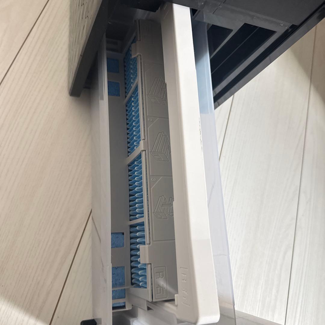 SHARP 空気清浄機 加湿器黒 スリムタイプ