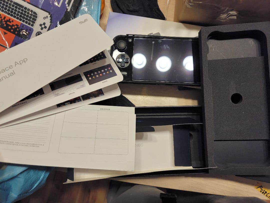 AYANEO Pocket S 12GB 128GB ブラック　液晶漏れあり