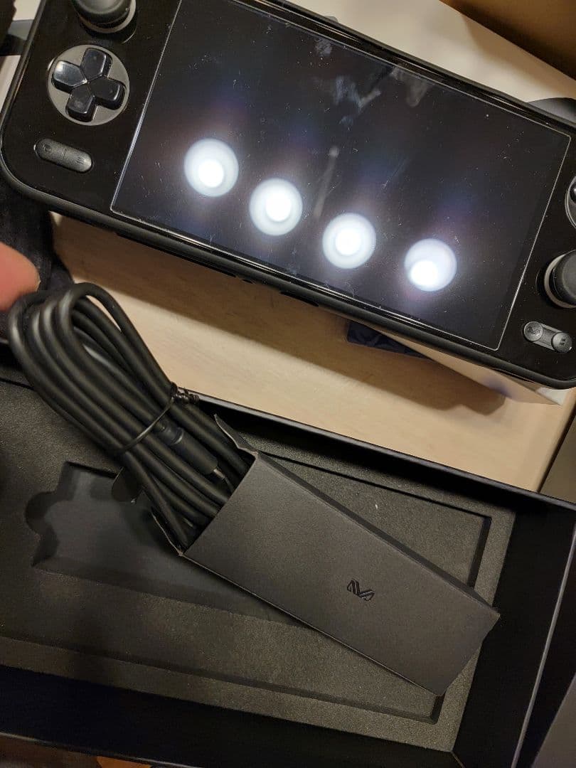 AYANEO Pocket S 12GB 128GB ブラック　液晶漏れあり