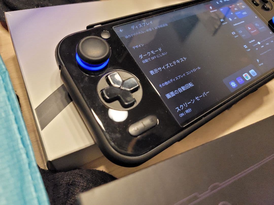 AYANEO Pocket S 12GB 128GB ブラック　液晶漏れあり