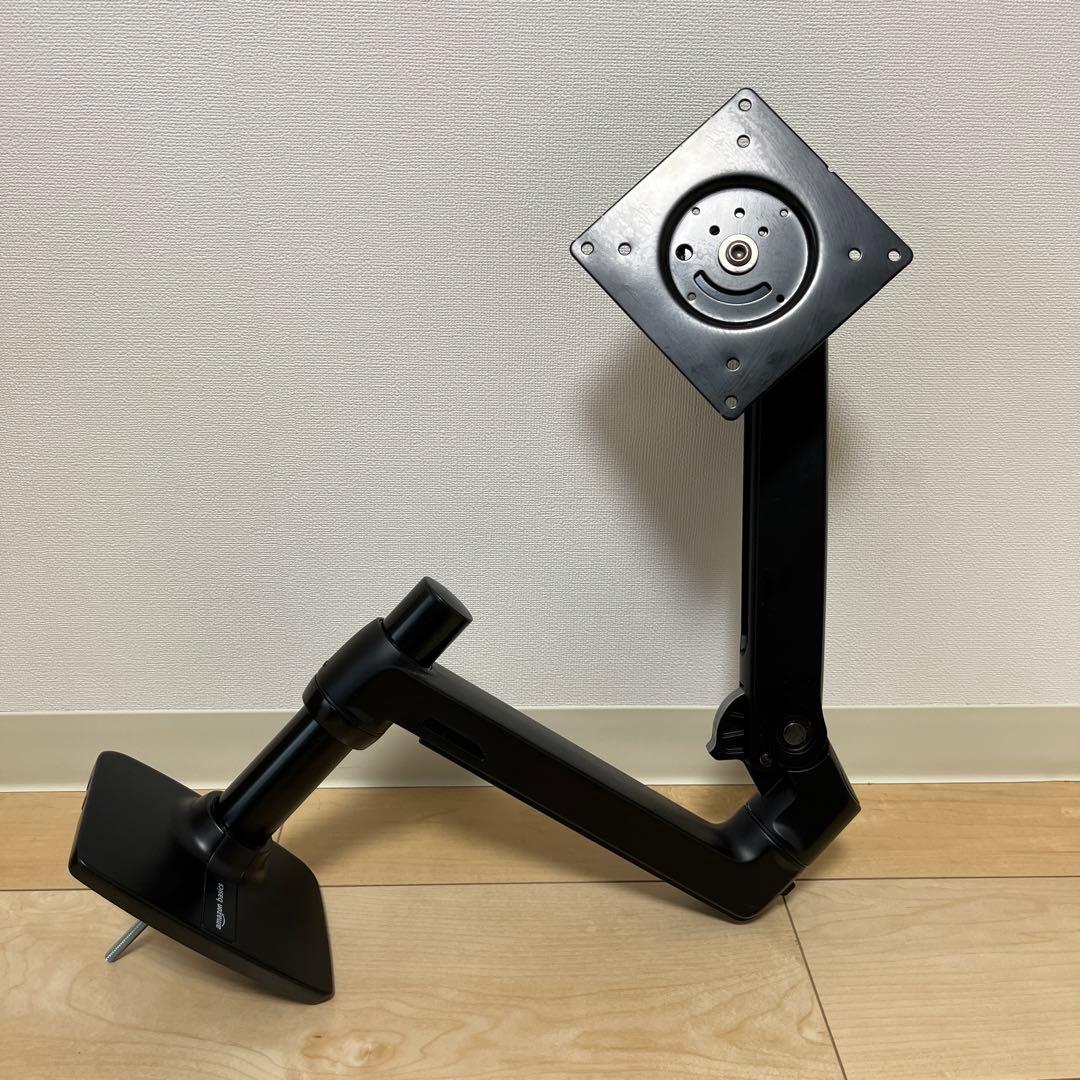 Amazonベーシック　モニターアーム エルゴトロン社　OEM製品　ブラック