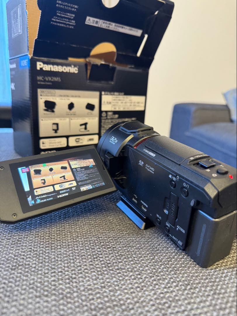 パナソニック HC-VX2MS 4K ビデオカメラ