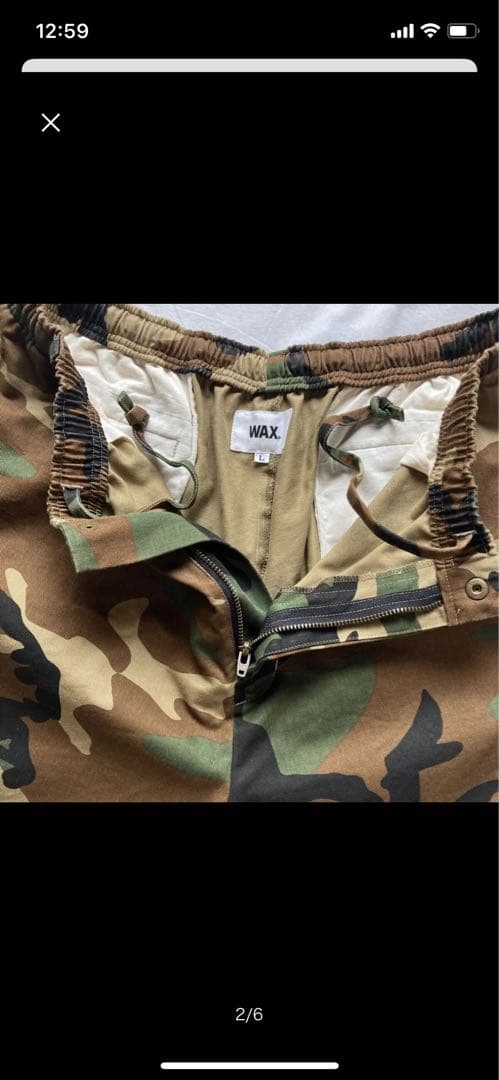 WAX WX0337chino short クラシックチノショーツTHM