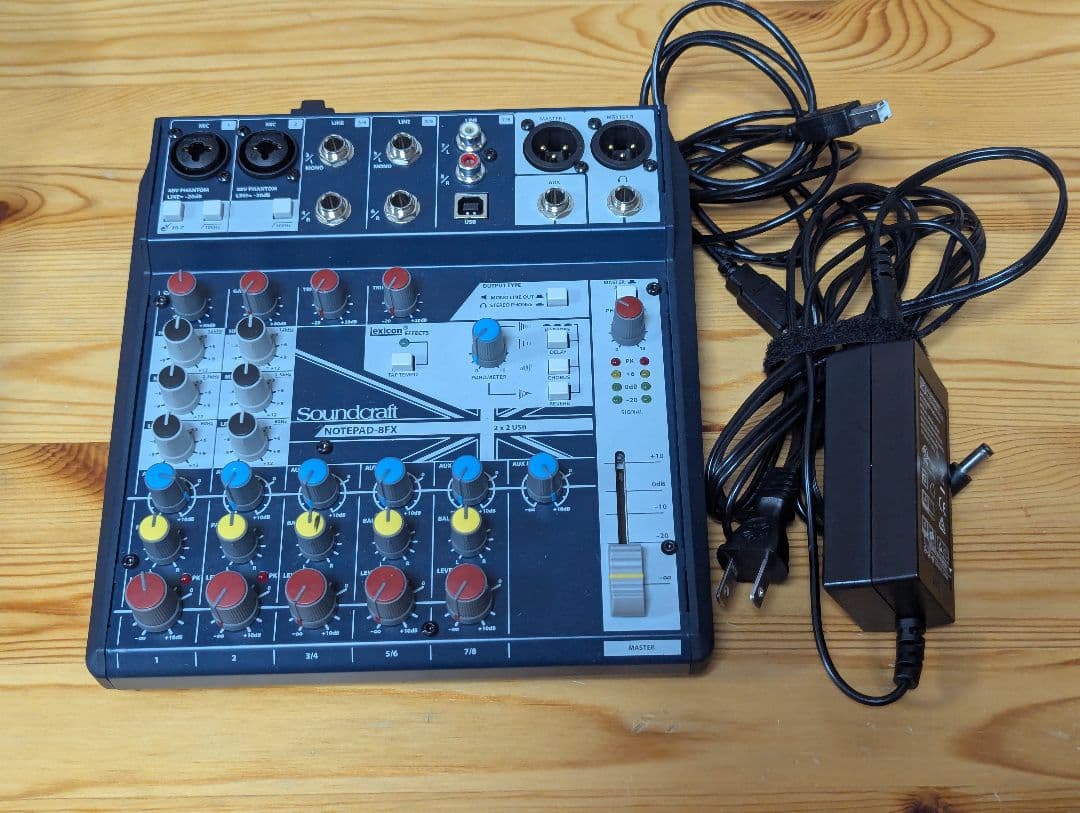 t*t様 Soundcraft Notepad-8FX オーディオミキサー