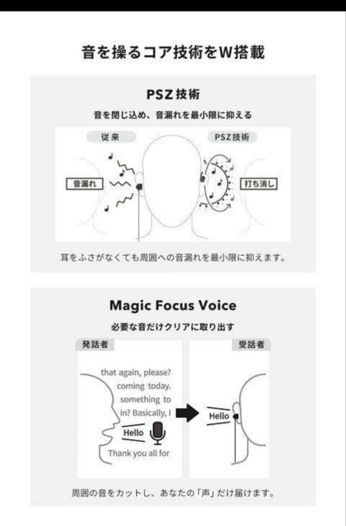 nwm ONE オープンイヤー型 オーバーヘッド 耳スピーカー　ライトグレイ