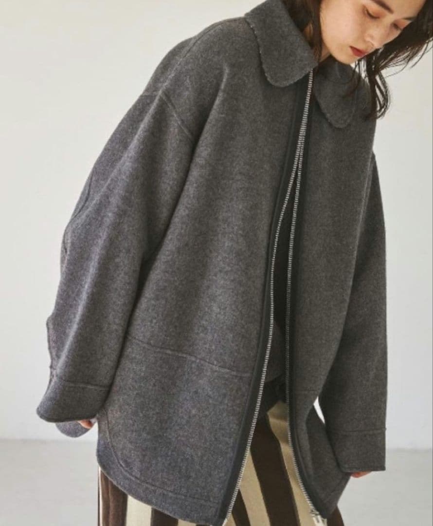 TODAYFUL wool  jacket ウールリバージャケット36